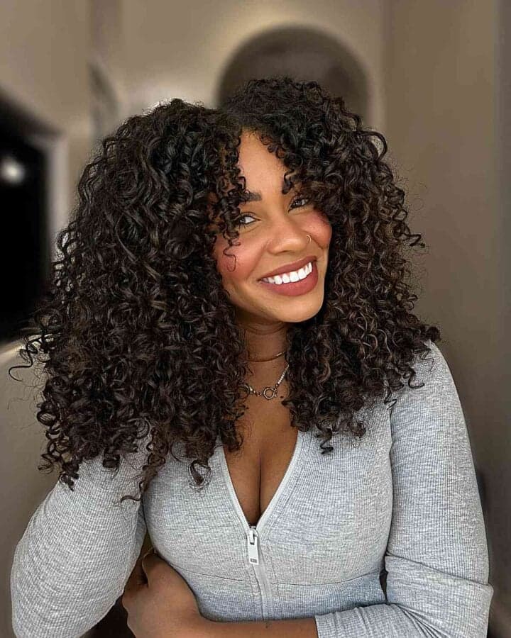 Shoulder Length Thick Curls For Black Women 720x900